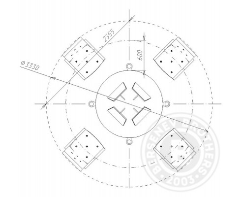 Парикмахерские зеркала Circle